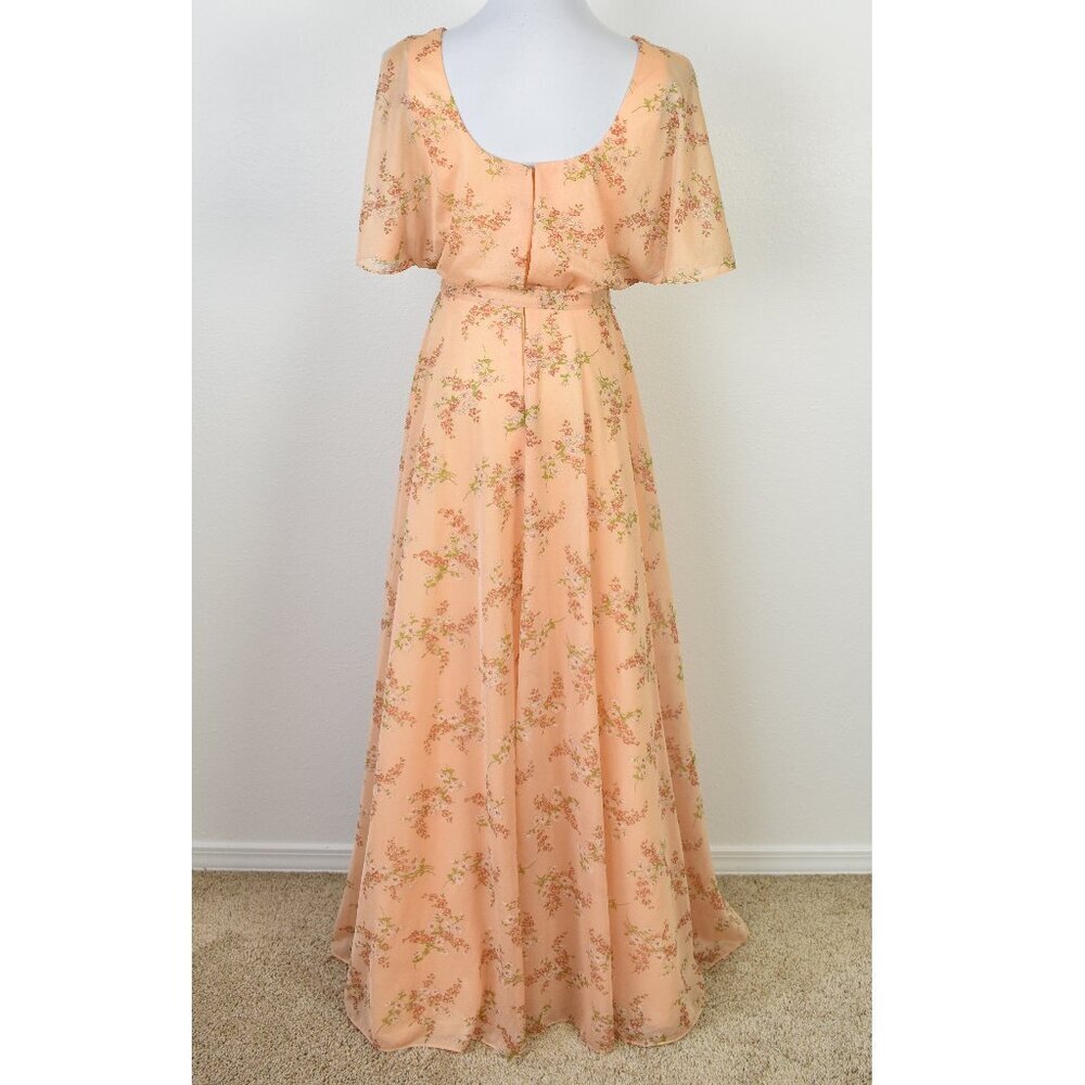 Vintage 1970s Floral Boho Maxi Dress - 4 - Picture 10 of 10